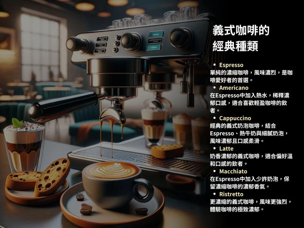 義式咖啡 Espresso 什麼是義式咖啡 義式咖啡的種類 義式咖啡豆
