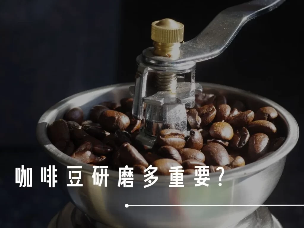 咖啡研磨 咖啡豆研磨 磨豆機 咖啡豆研磨度 咖啡研磨度怎麼調