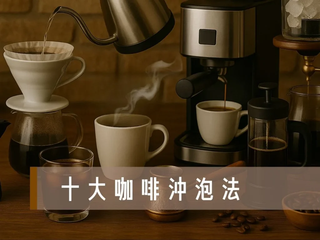 咖啡沖泡法 濾掛式咖啡泡法 濾掛咖啡泡法 咖啡泡法 咖啡沖泡種類 咖啡沖煮方式