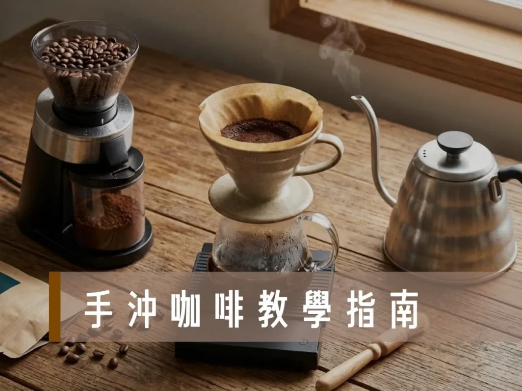 手沖咖啡器具 手沖咖啡比例 手沖咖啡注水技巧 手沖咖啡豆 手沖咖啡教學
