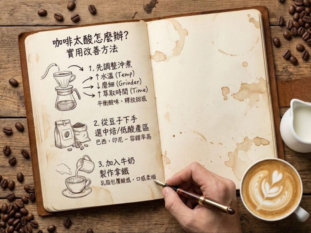 咖啡酸味從哪裡來 咖啡酸好還是不酸好 咖啡酸度排行 咖啡變酸可以喝嗎 咖啡酸的原因 咖啡太酸怎麼辦