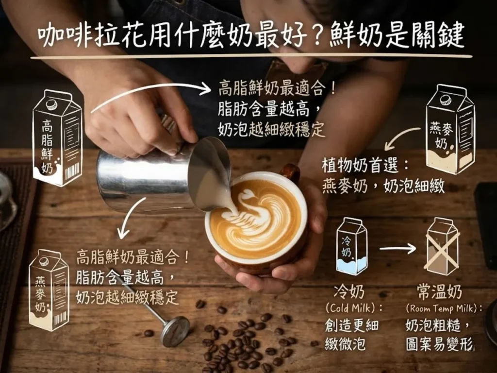 咖啡拉花 咖啡拉花圖案 拉花圖案 咖啡拉花用什麼奶 咖啡拉花工具
