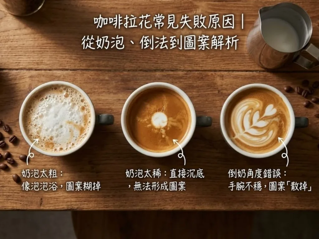 咖啡拉花 咖啡拉花圖案 拉花圖案 咖啡拉花用什麼奶 咖啡拉花工具
