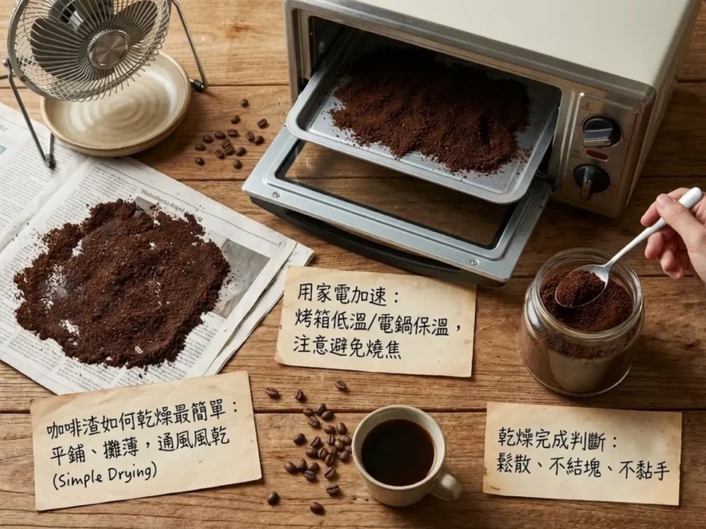 咖啡渣用途 咖啡渣如何乾燥 咖啡渣如何保存 咖啡渣肥料 過期咖啡 咖啡渣發酵方法 咖啡渣堆肥缺點 咖啡渣肥料製作 咖啡粉肥料 過期咖啡粉用途
