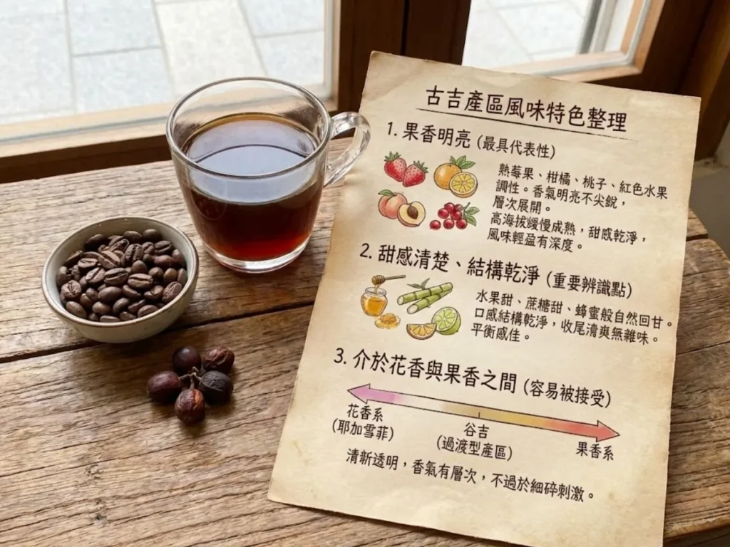 古吉產區 谷吉產地 古吉咖啡 谷吉咖啡 Guji咖啡 古吉產區風味 谷吉產地咖啡特色 古吉咖啡和耶加雪菲差異 古吉咖啡適合手沖嗎 谷吉咖啡推薦