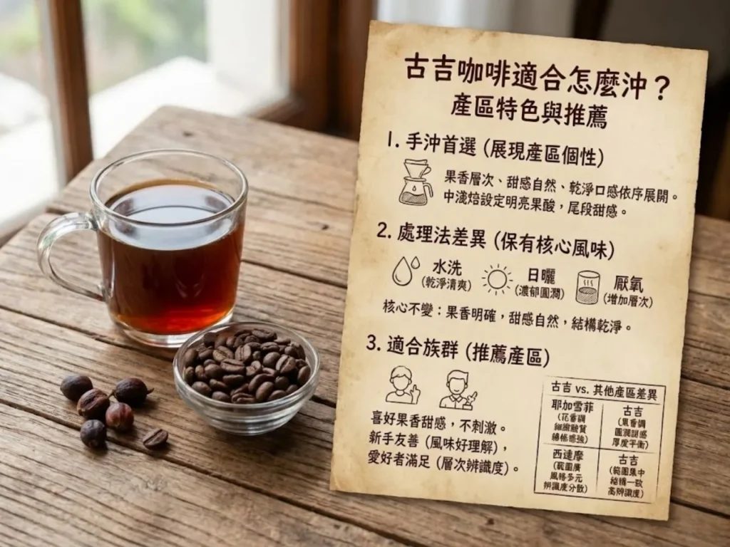 古吉產區 谷吉產地 古吉咖啡 谷吉咖啡 Guji咖啡 古吉產區風味 谷吉產地咖啡特色 古吉咖啡和耶加雪菲差異 古吉咖啡適合手沖嗎 谷吉咖啡推薦