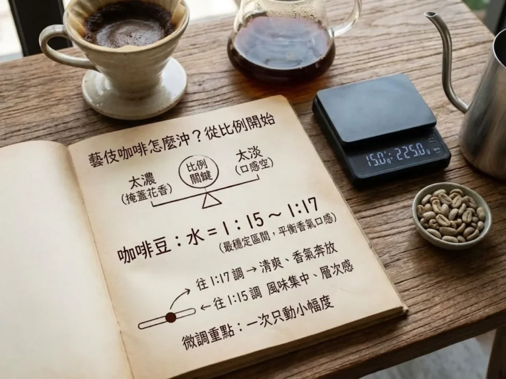 藝伎咖啡怎麼沖 藝伎咖啡沖煮 藝伎咖啡 藝伎咖啡手沖 藝伎咖啡沖煮比例 藝伎咖啡適合手沖嗎 藝伎咖啡水溫 藝伎咖啡研磨度 藝伎咖啡悶蒸時間 藝伎咖啡風味