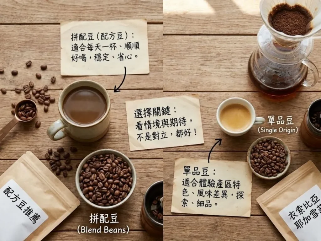 配方豆是什麼 拼配豆是什麼 配方豆推薦 配方豆是什麼意思 配方豆  單品豆 拼配豆 手沖咖啡 咖啡豆推薦 單品豆推薦

